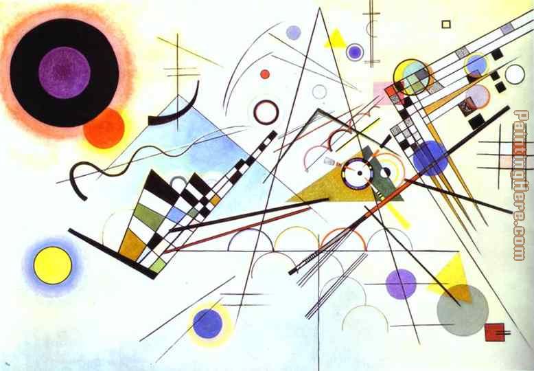 Composition VIII painting - Wassily Kandinsky Composition VIII art painting